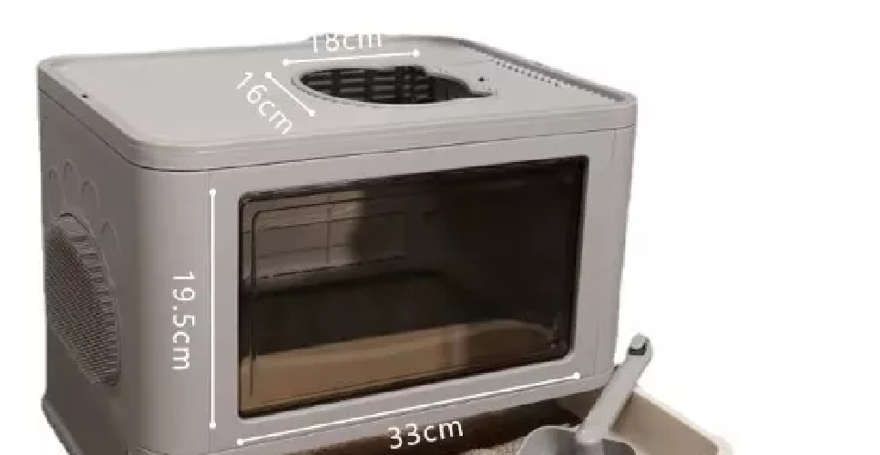 Vista 2 de Caja De Arena Arenero Para Gatos Grande